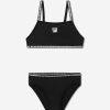 Teen DKNY Swimwear | Girls Logo Bikini In Black