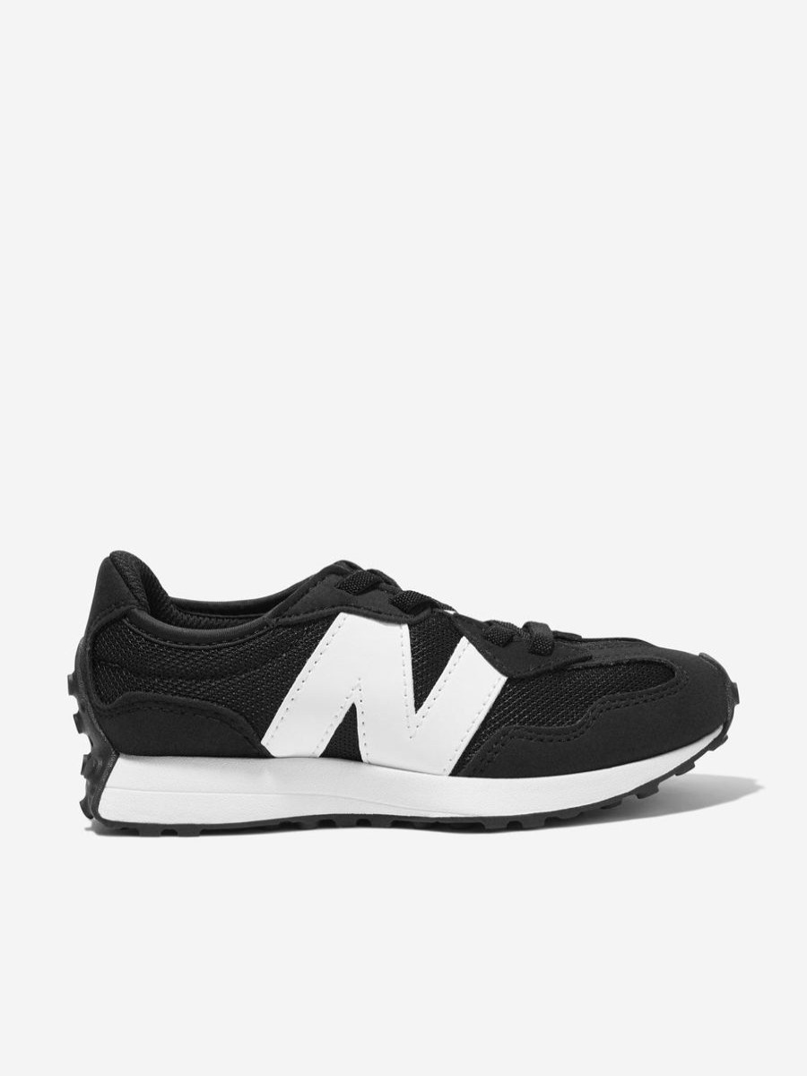 Girls New Balance Sneakers | Kids 327 Trainers In Black