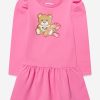 Teen Moschino Kids Dresses | Girls Teddy Bear Sweater Dress In Pink