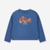 Baby Palm Angels Sweatshirts & Hoodies | Baby Boys Bear Sweatshirt In Blue