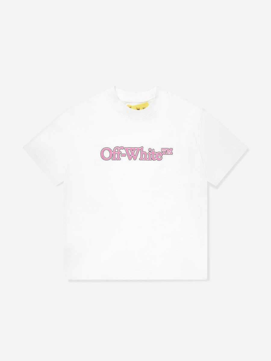 Girls Off-White Tops & T-Shirts | Girls Big Bookish T-Shirt In White