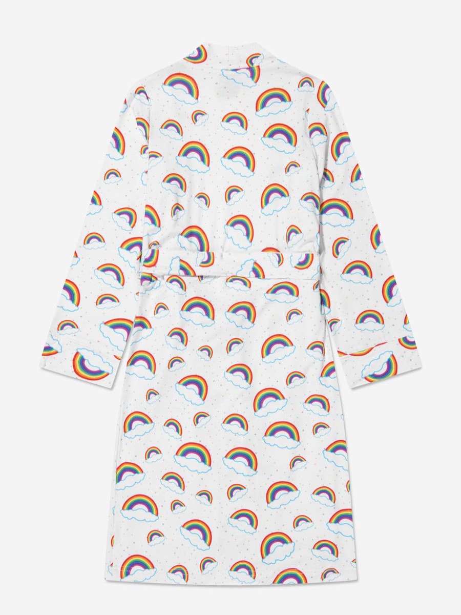 Girls AY by AYLA Nightwear & Pyjamas | Girls Rainbow Bathrobe In Multicolour