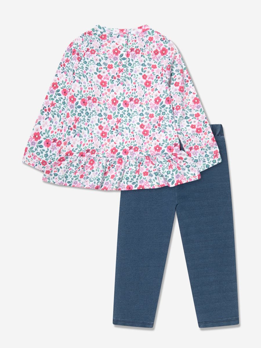 Girls Guess Trousers | Baby Girls Trouser Set In Multicolour