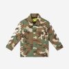 Teen Off-White Shirts | Boys Camo Classic Arrow Field Jacket In Green