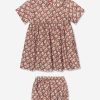 Baby Burberry Kids Dresses | Baby Girls Geraldine Dress In Beige