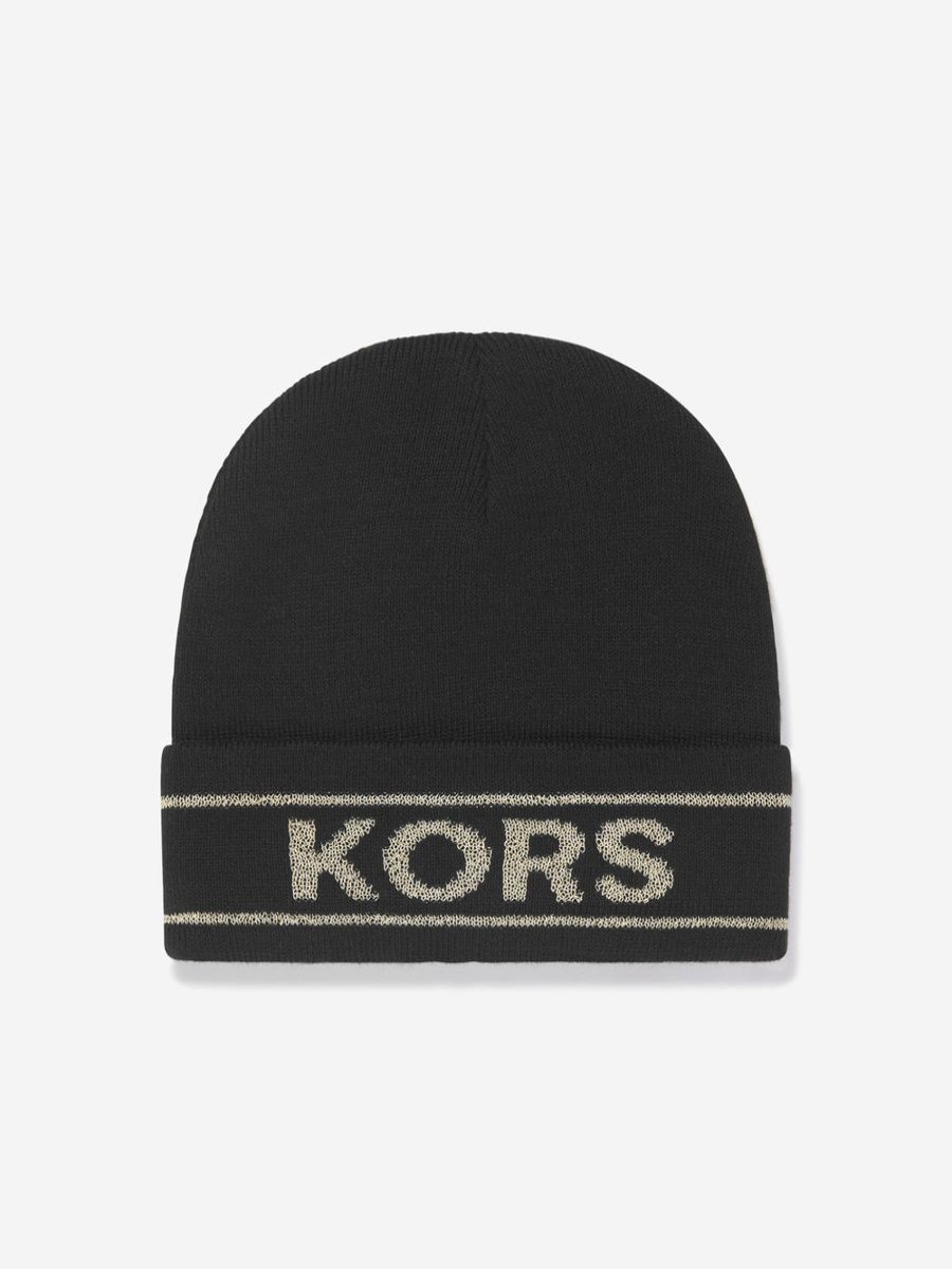 Teen Michael Kors Accessories | Michael Kors - Girls Knitted Pull On Hat | Childsplay Clothing