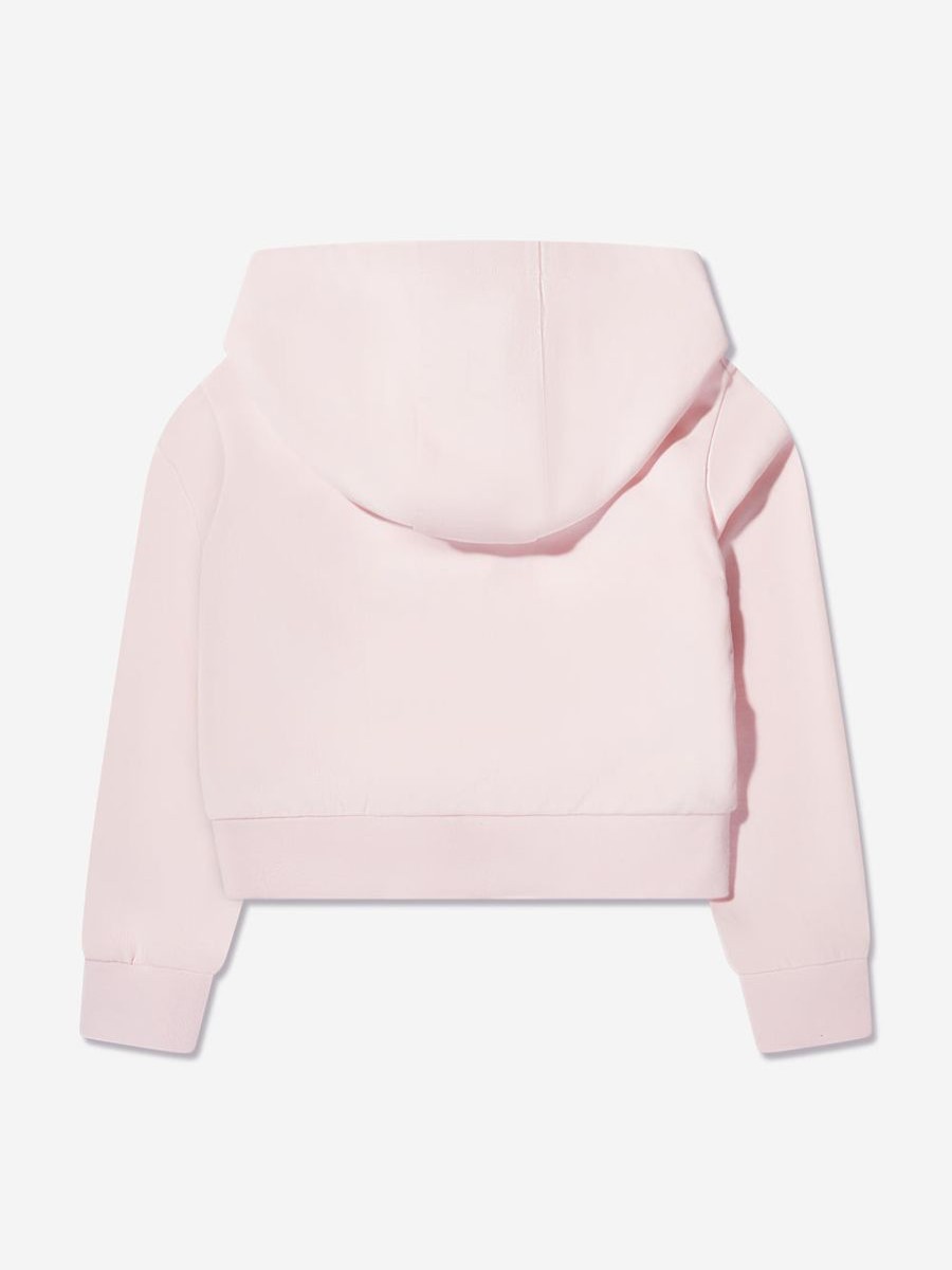 Girls Moncler Enfant Sweatshirts & Hoodies | Girls Logo Hoodie In Pink