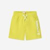 Teen Timberland Swimwear | Boys Logo Swim Shorts In Lime