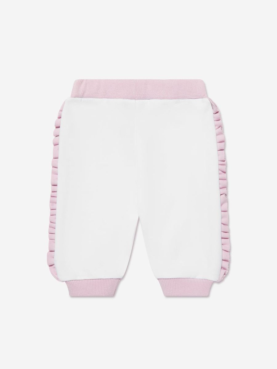 Baby Missoni Sweatpants | Baby Girls Logo Joggers In White