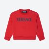 Baby Versace Sweatshirts & Hoodies | Baby Logo Print Sweatshirt In Red