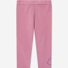 Girls Moncler Enfant Leggings | Baby Girls Jersey Bottoms In Pink