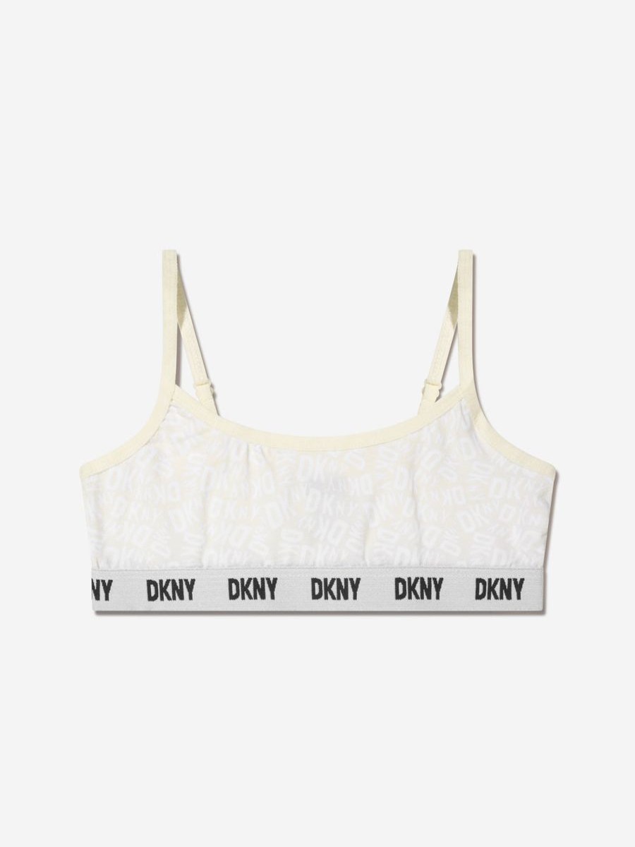 Girls DKNY Underwear | Girls Training Bra And Knickers Set In Ivory