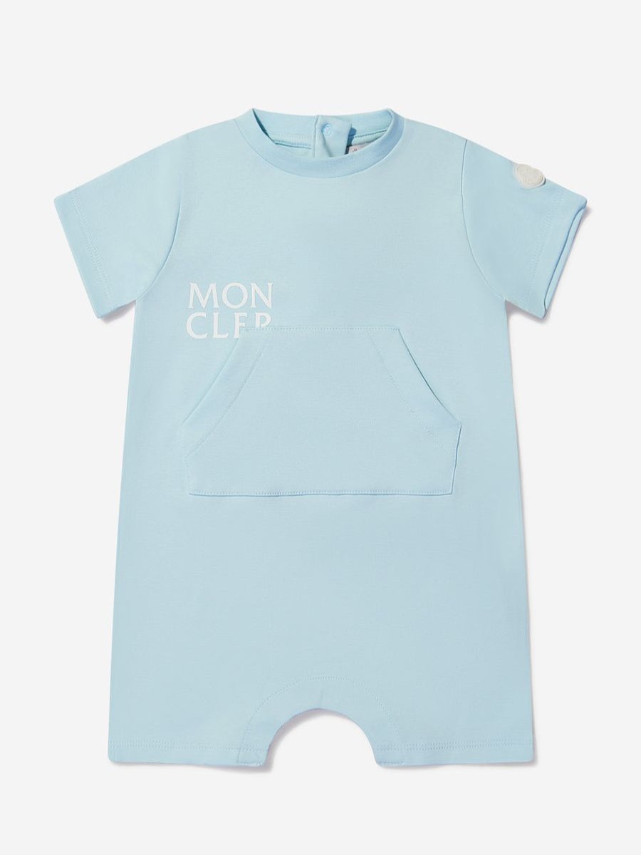 Baby Moncler Enfant Babygrows & Rompers | Baby Unisex Logo Romper