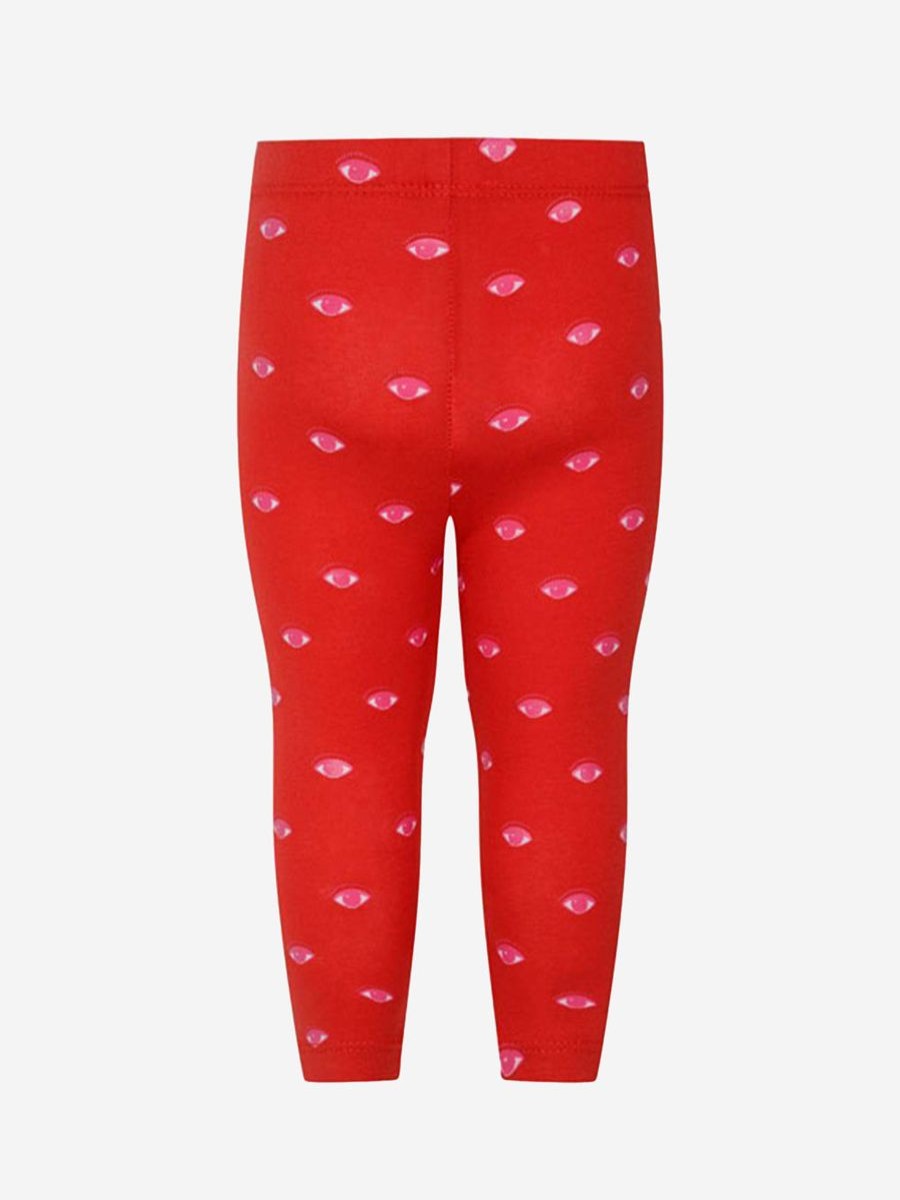 Girls KENZO KIDS Trousers | Girls Eyes Print Leggings