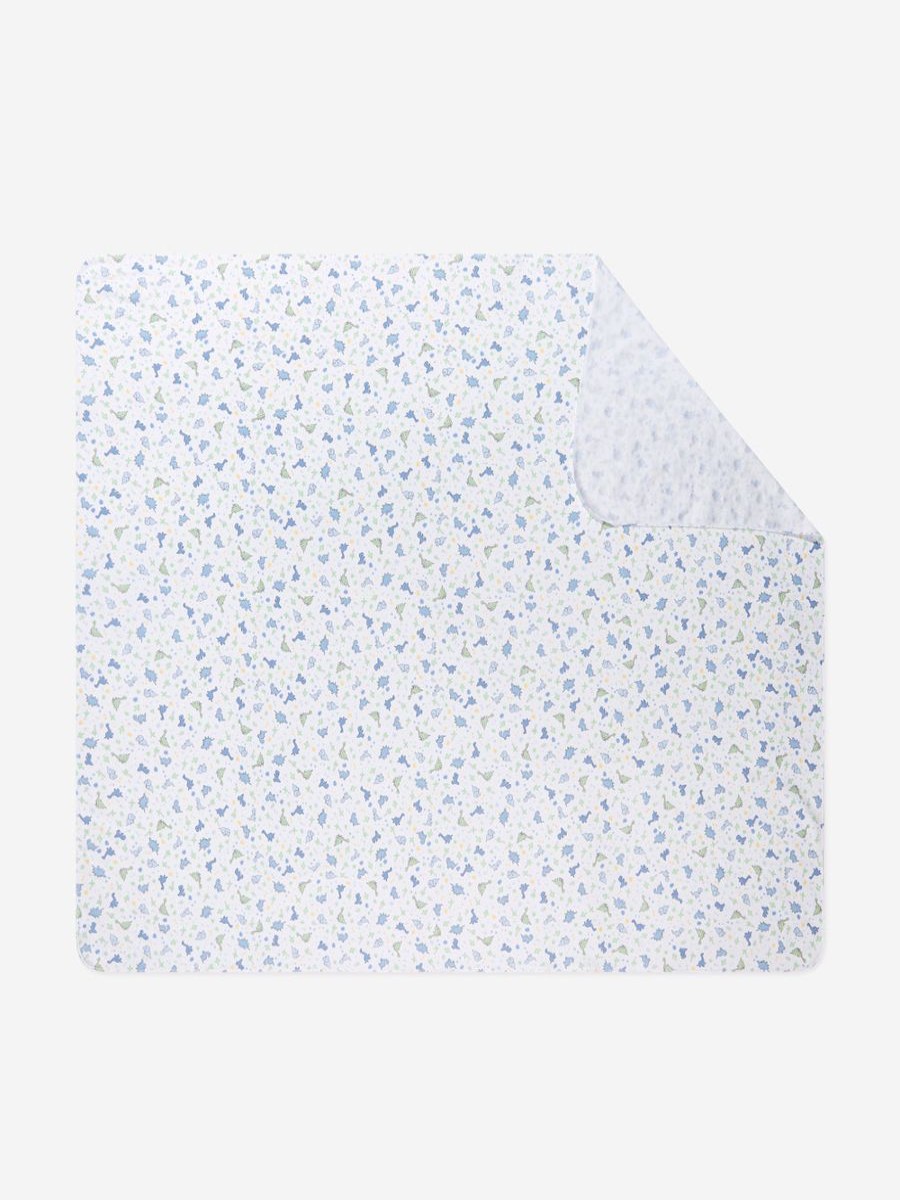 Baby Magnolia Baby Blankets | Baby Boys Dinoland Swaddle Blanket In White