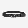 Teen Dolce & Gabbana Kids Accessories | Dolce & Gabbana Kids - Boys Leather Logo Belt In Black | Childsplay Clothing