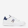 Teen Tommy Hilfiger Footwear | Tommy Hilfiger - Boys Low Cut Lace Up Trainers | Childsplay Clothing