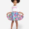 Teen Versace Dresses | Girls Floral Jersey Dress In White