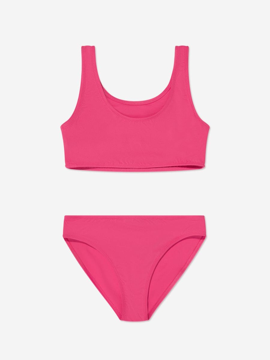 Teen Calvin Klein Jeans Swimwear | Girls Bralette Bikini In Pink