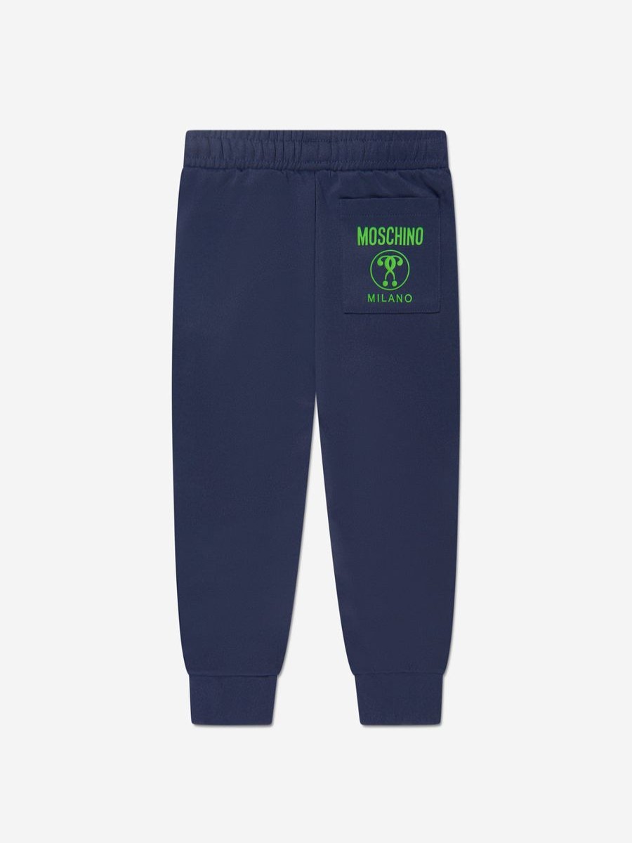 Teen Moschino Kids Sweatshirts & Hoodies | Boys Milano Logo Joggers In Navy