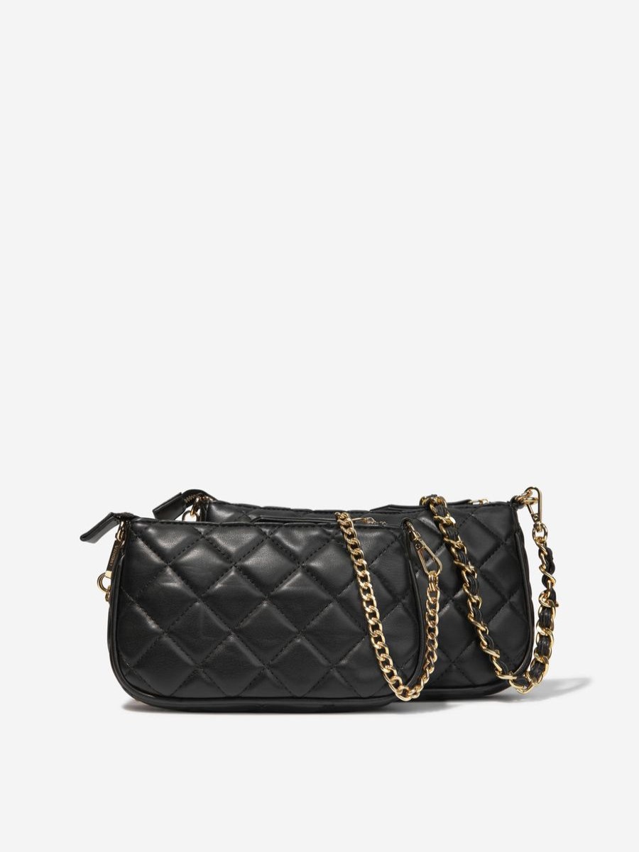 Girls Valentino Bags & Backpacks | Girls Ocarina Shoulder Bag In Black (W: 10Cm)