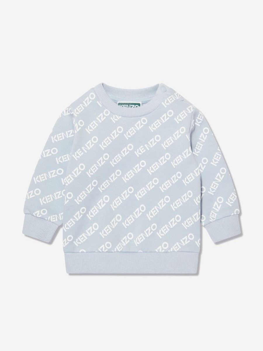 Baby KENZO KIDS Sweatshirts & Hoodies | Baby Boys Logo Sweatshirt In Blue