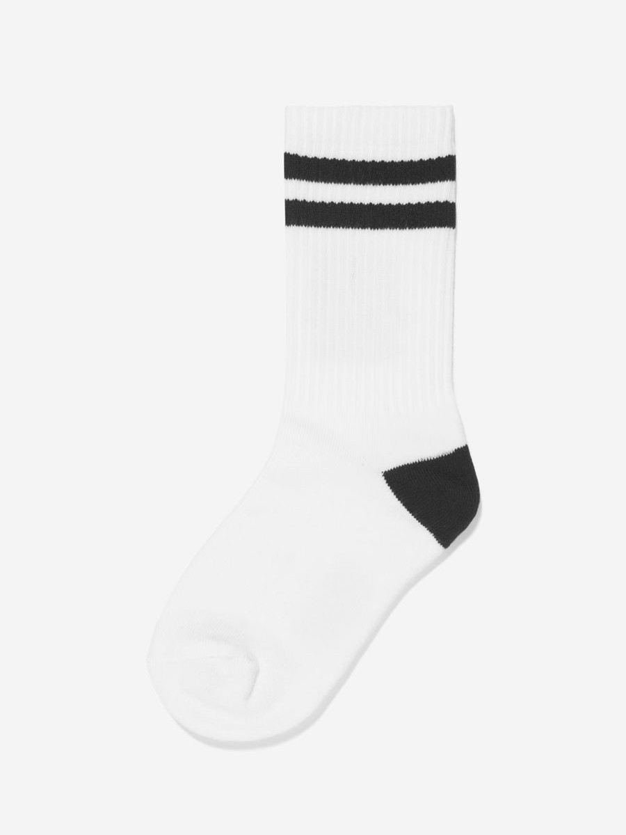 Boys Amiri Socks | Kids Logo Tube Socks In White