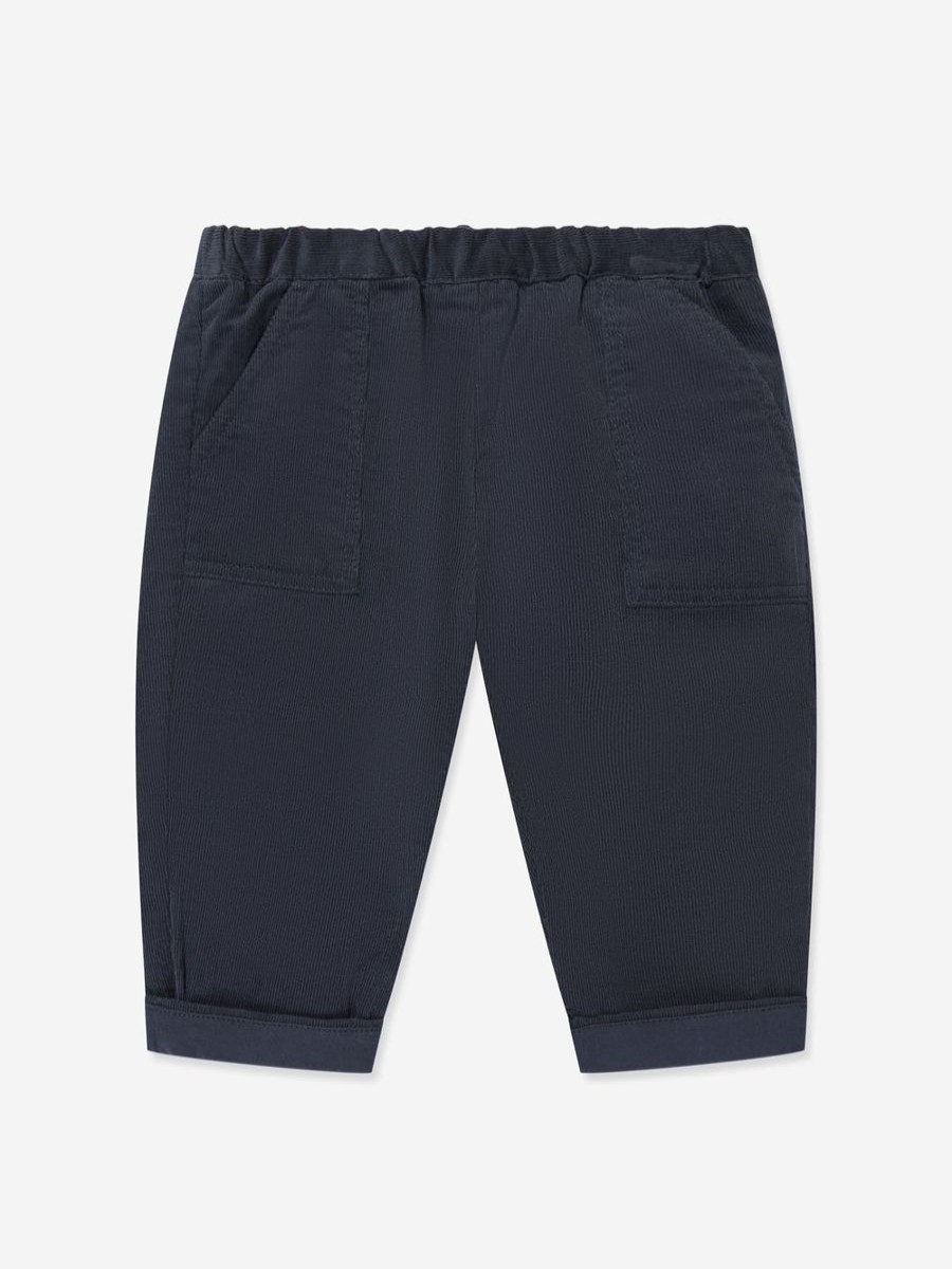 Boys Bonpoint Trousers | Baby Dursday Trousers In Navy