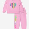 Teen Billieblush Tracksuits | Girls Amazing Heart Tracksuit In Pink