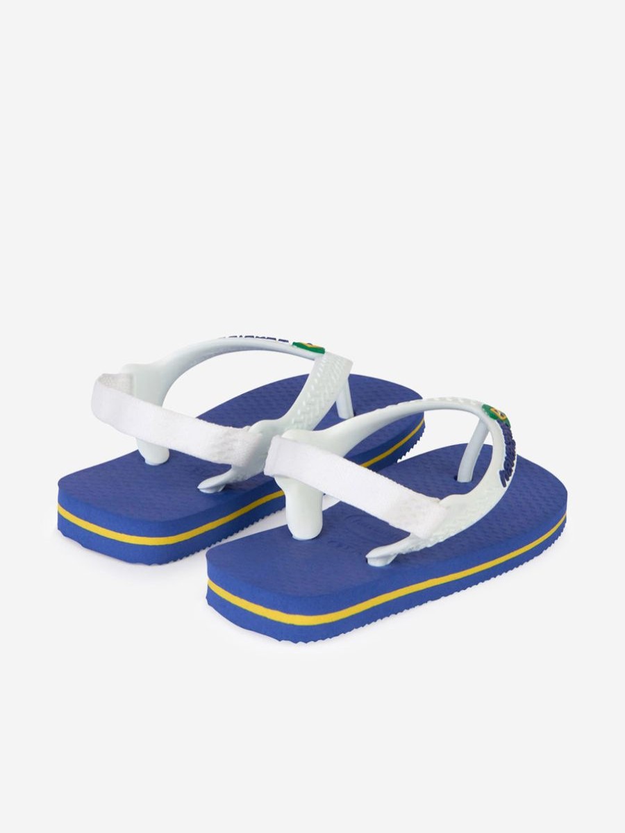 Baby Havaianas Shoes | Boys Brazil Logo Ii Flip Flops