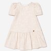 Girls Monnalisa Dresses | Girls Brocade Print Charlotte Dress