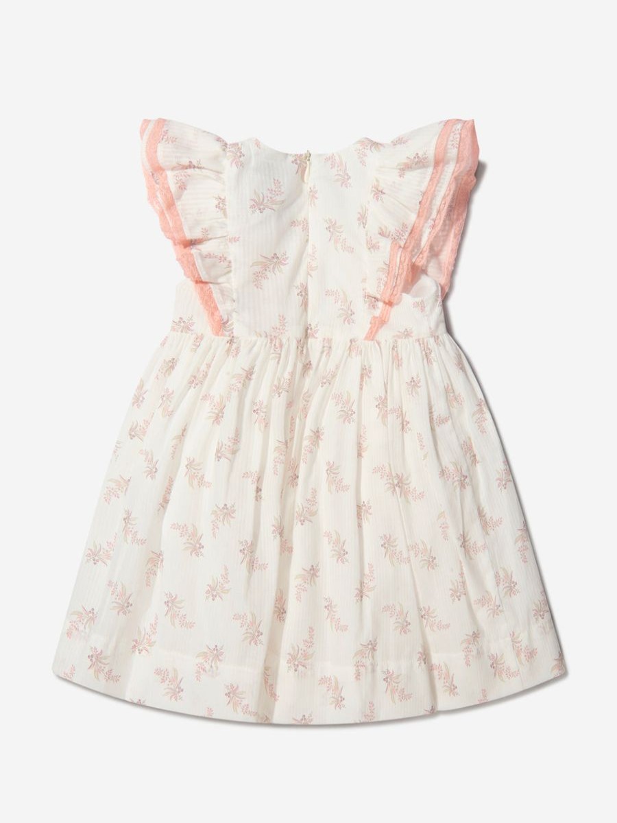 Girls Tartine Et Chocolat Dresses | Girls Cotton Floral Print Dress