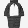 Boys Stella McCartney Kids Coats & Jackets | Baby Penguin Snowsuit In Black