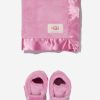 Baby UGG Shoes | Ugg - Baby Girls Bixbee Booties And Blanket Gift Set | Childsplay Clothing