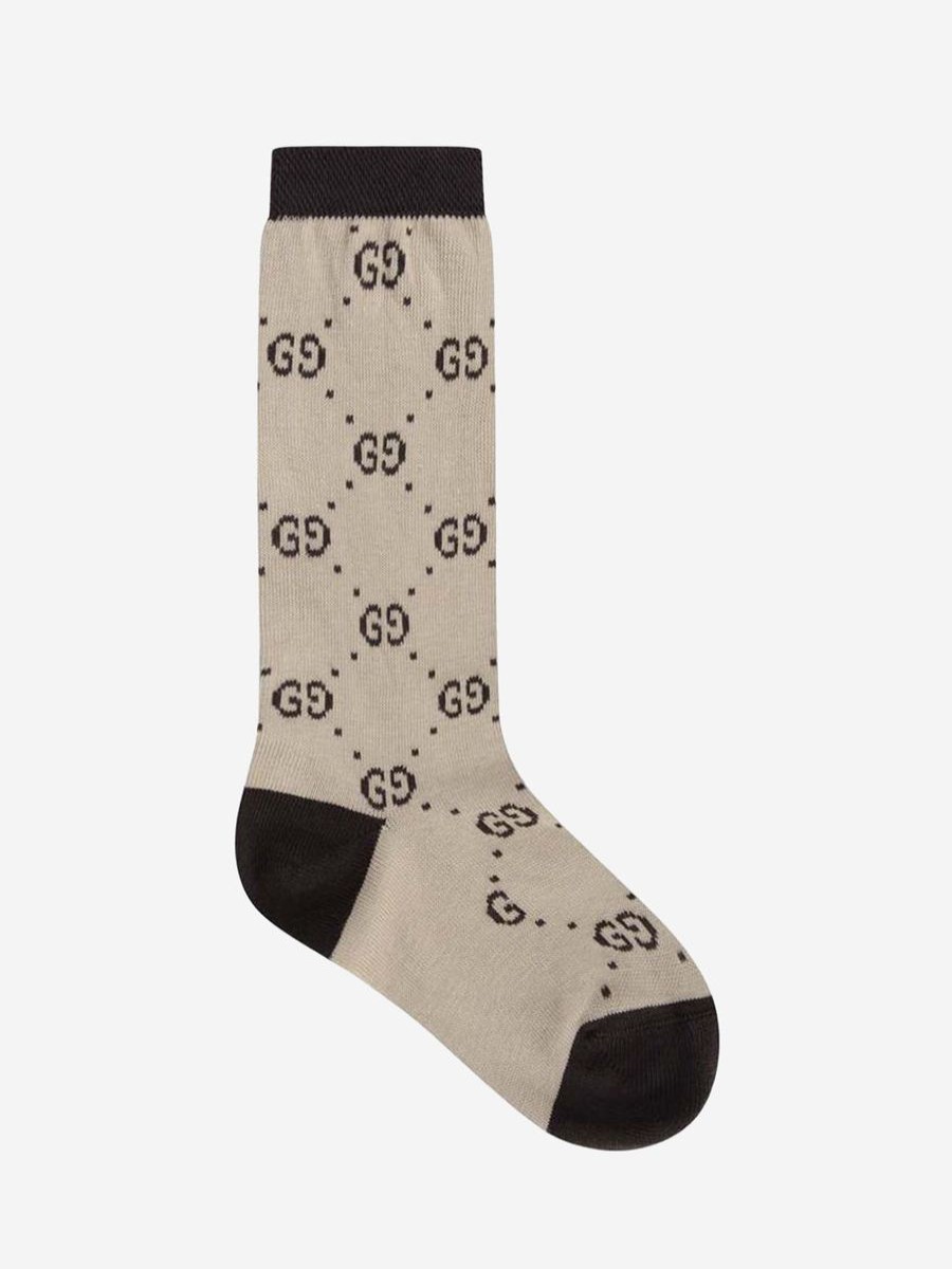 Boys Gucci Kids Socks | Unisex Cotton Gg Socks