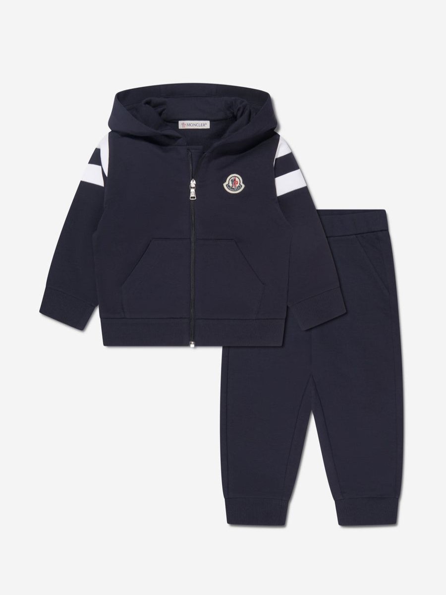 Boys Moncler Enfant Tracksuits | Baby Boys Tracksuit In Navy