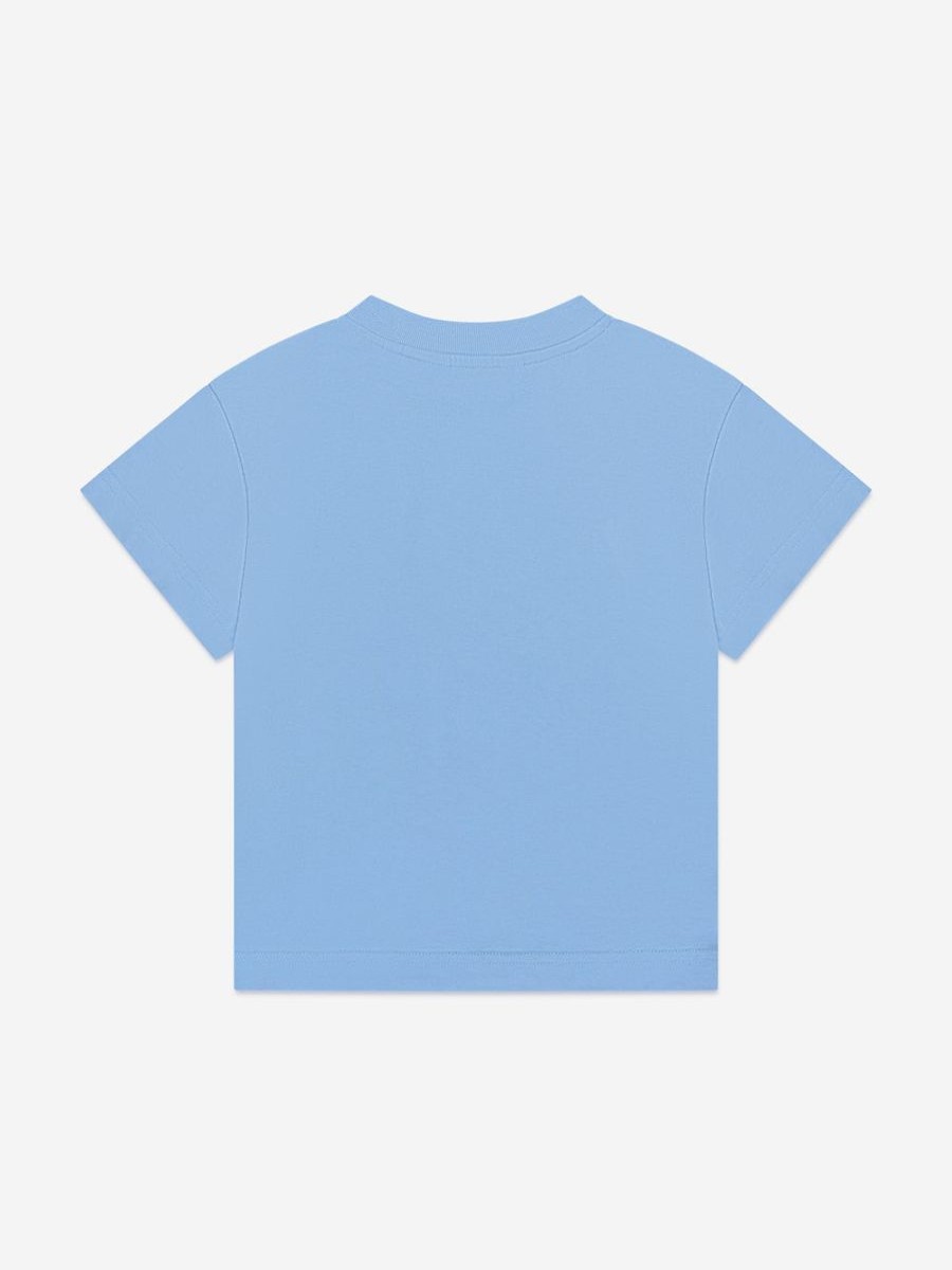 Boys Palm Angels T-Shirts & Tops | Boys Palm Waves T-Shirt In Blue