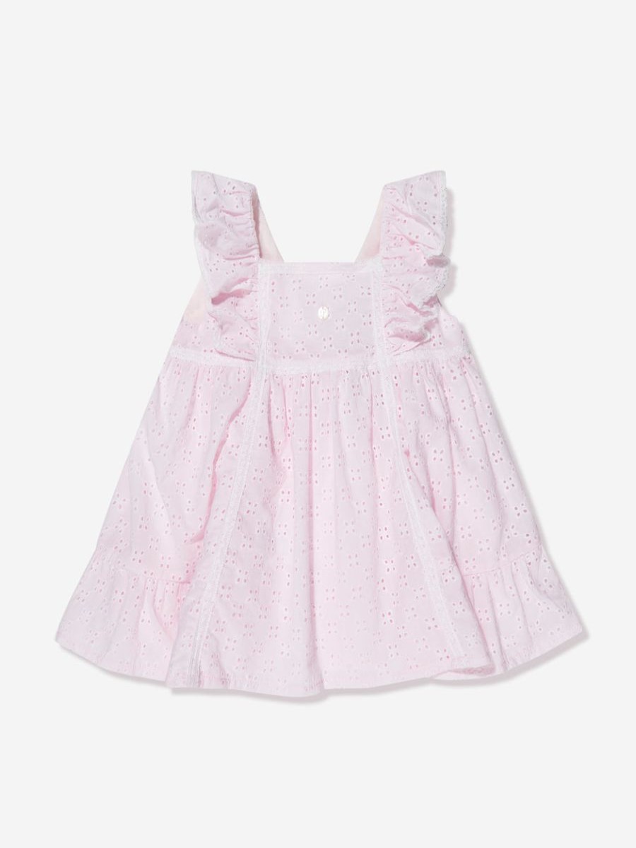 Girls Patachou Dresses | Girls Sleeveless Frilly Dress In Pink