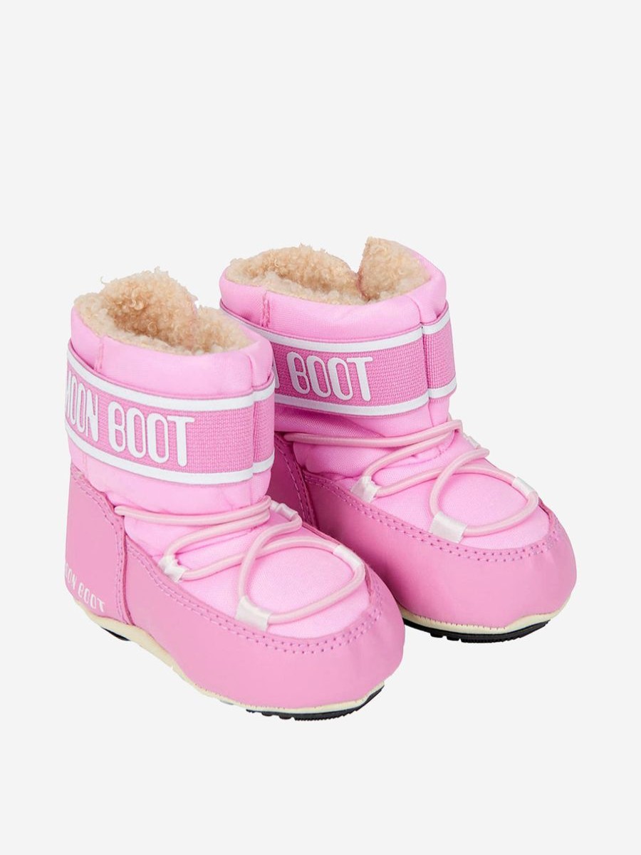 Baby Moon Boot Shoes | Moon Boot - Baby Girls Crib Boots | Childsplay Clothing