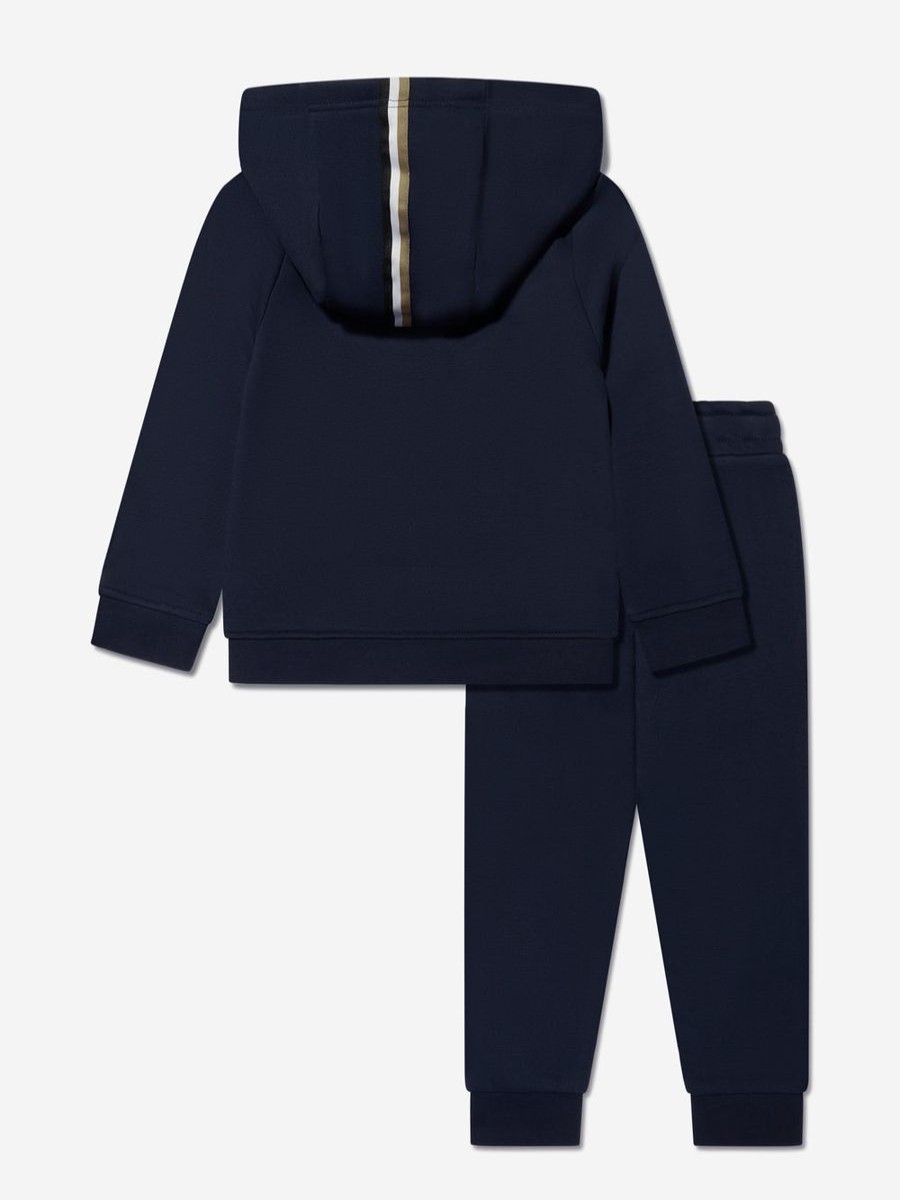 Teen BOSS Tracksuits | Boys Logo Tracksuit In Navy