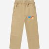 Boys Off-White Trousers | Boys Camouflage Logo Carpenter Trousers In Beige