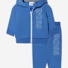 Boys BOSS Tracksuits | Baby Boys Tracksuit In Blue