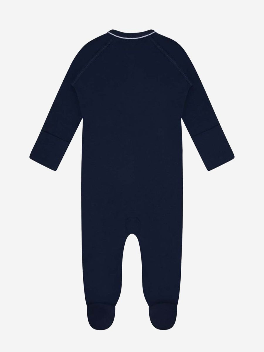 Boys Ralph Lauren Kids Babygrows & Rompers | Ralph Lauren Kids - Baby Boys Logo Babygrow | Childsplay Clothing