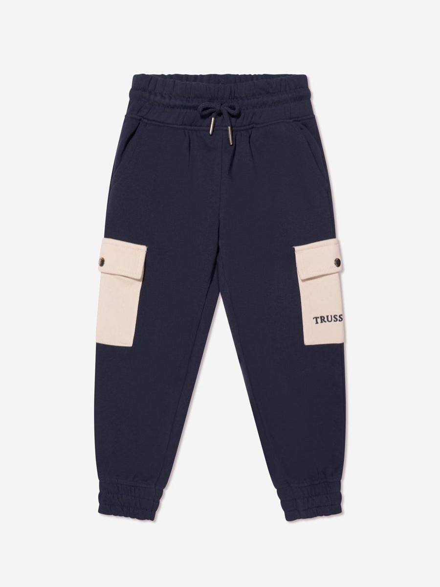 Boys Trussardi Sweatpants | Boys Umati Joggers In Navy