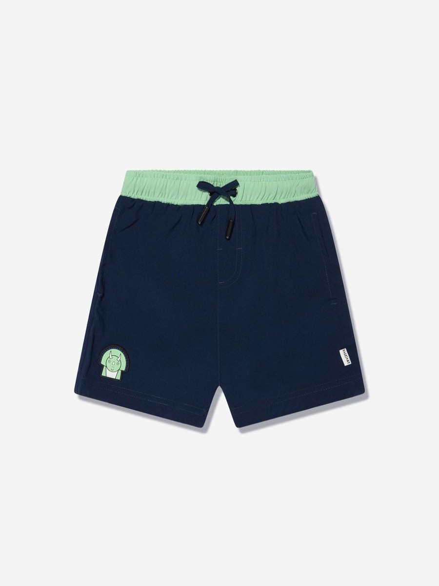 Boys Roarsome Swimwear | Boys Spike Swim Shorts In Navy