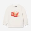 Baby Moschino Kids Sweatshirts & Hoodies | Baby Teddy Teacup Sweatshirt In Ivory