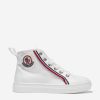 Boys Moncler Enfant Sneakers | Unisex Anyse Ii High Top Logo Trainers