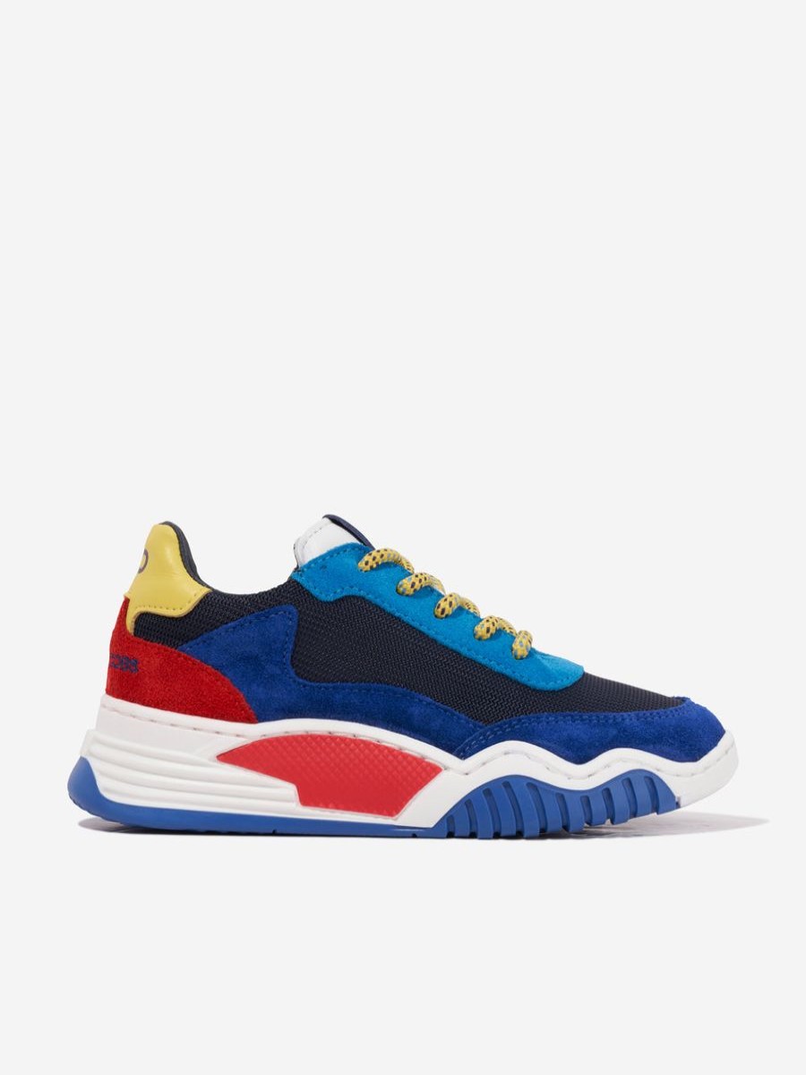 Boys MARC JACOBS Sneakers | Boys Lace Up Trainers In Multicolour