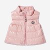 Girls Moncler Enfant Coats & Jackets | Baby Girls Down Padded Hiva Gilet In Pink