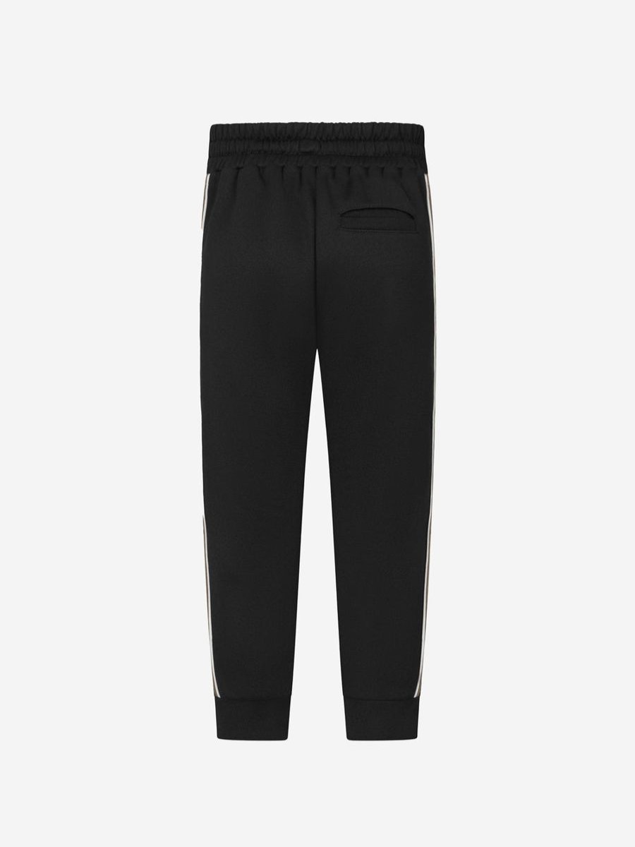 Boys Fendi Kids Trousers | Fendi Kids - Boys Ff Logo Tape Joggers | Childsplay Clothing